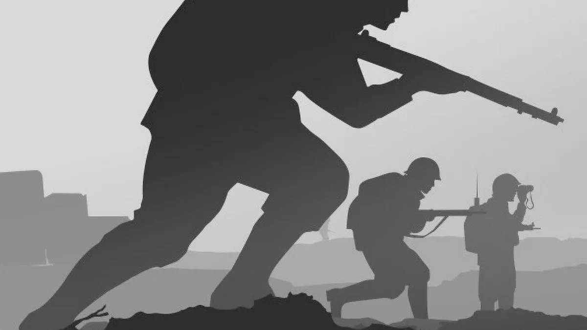 Foxhole gameplay screenshot from IGN